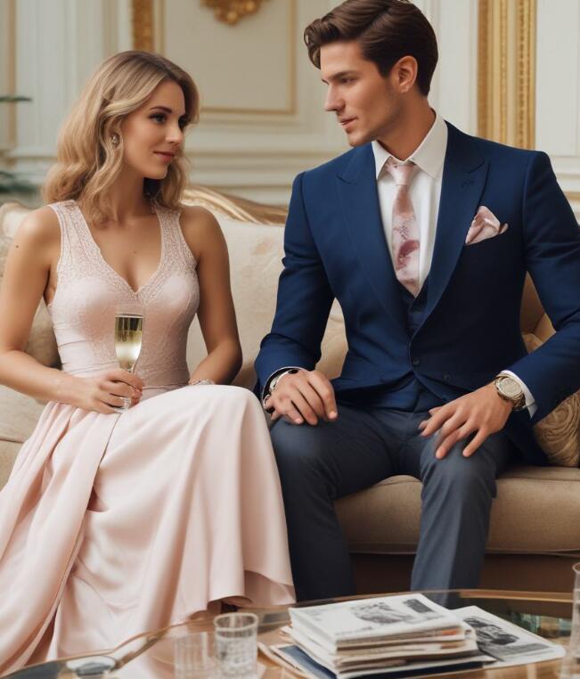 Pareja feliz en Sugar Mommy Peru